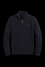 HORSE KNIT QUARTER ZIP - SUPPLIER - Hustleplace